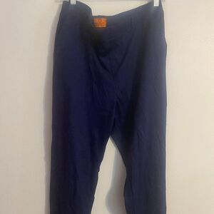 Mary Crafts Blue pull on ankle pants, size 18